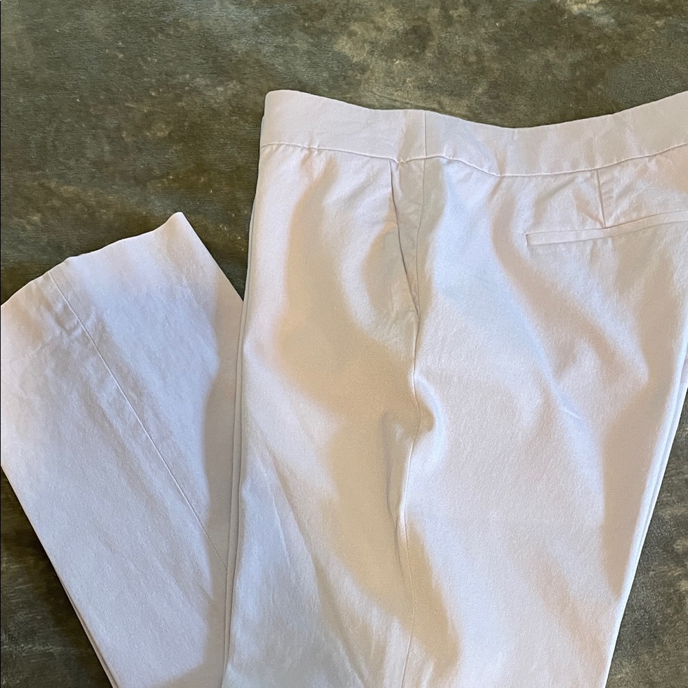 J. Crew Classic pale lavender Cropped Pants Size 6